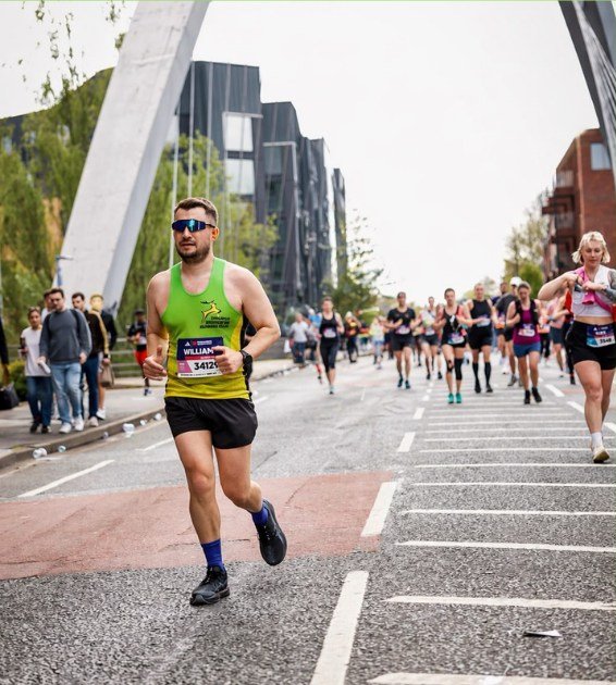 Will running the 2026 Manchester Marathon in club colours