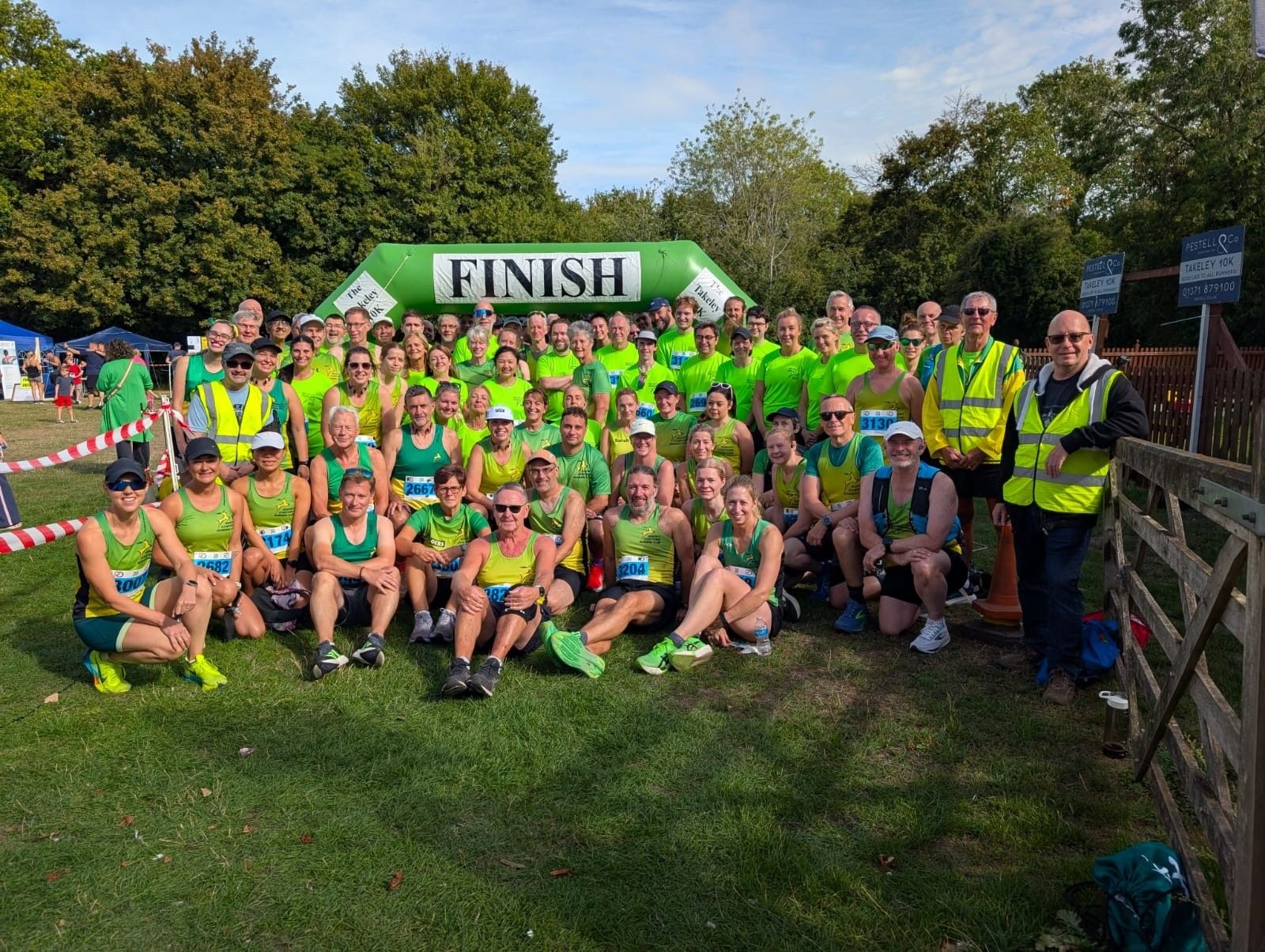 Takeley 10K, September 2026 — 93 members took part